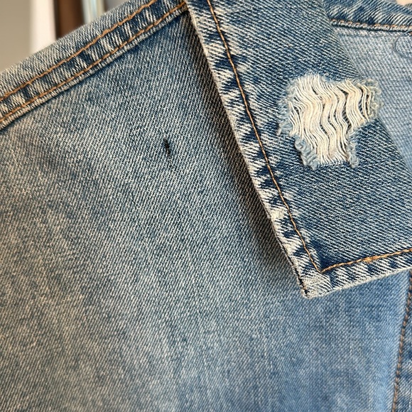 Rose Patchwork Denim Jacket - Picture 3 of 3